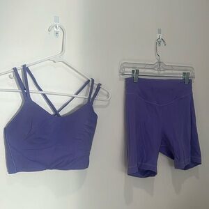 Lululemon set - dusty lilac
